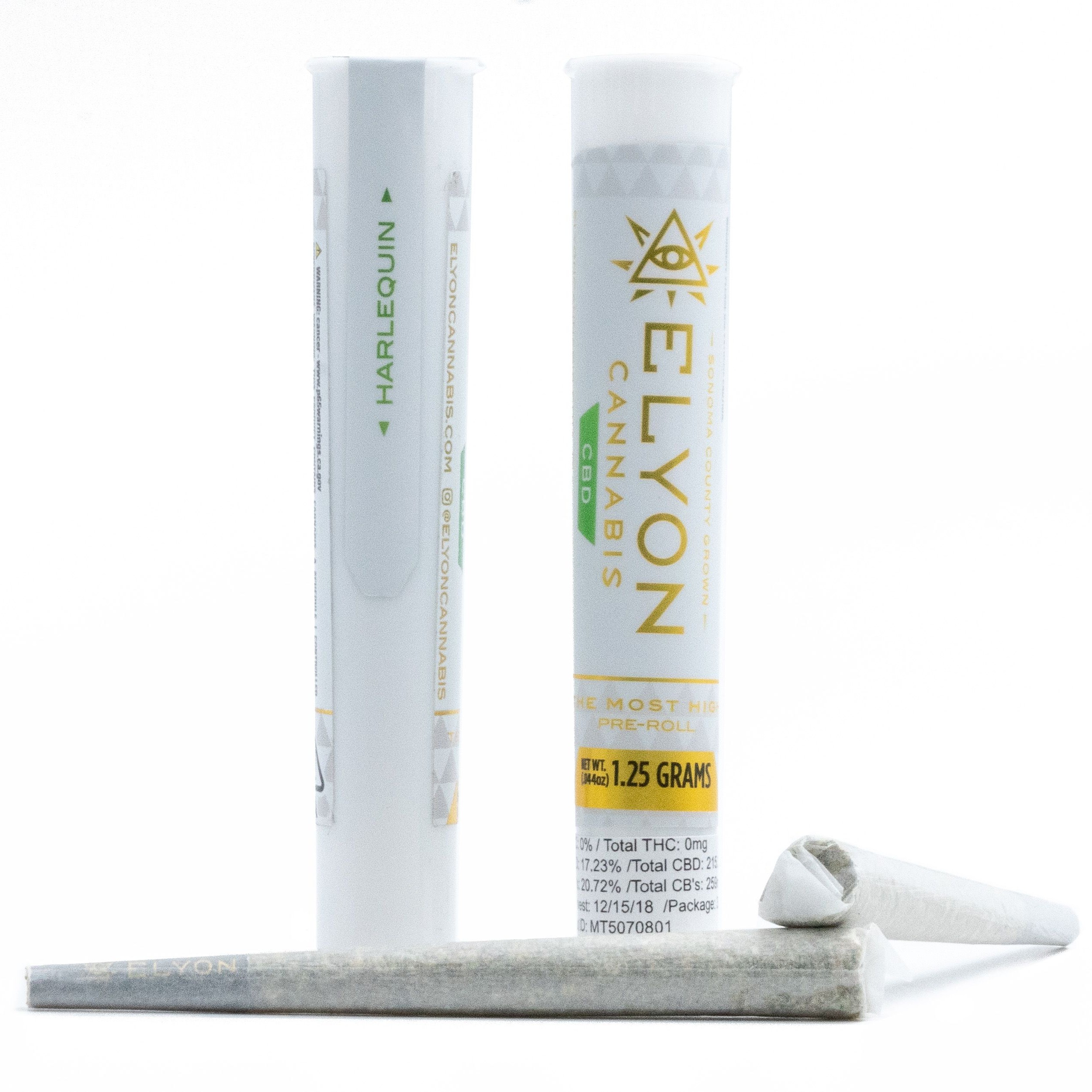 Elyon Cannabis Harlequin PreRoll Leafly